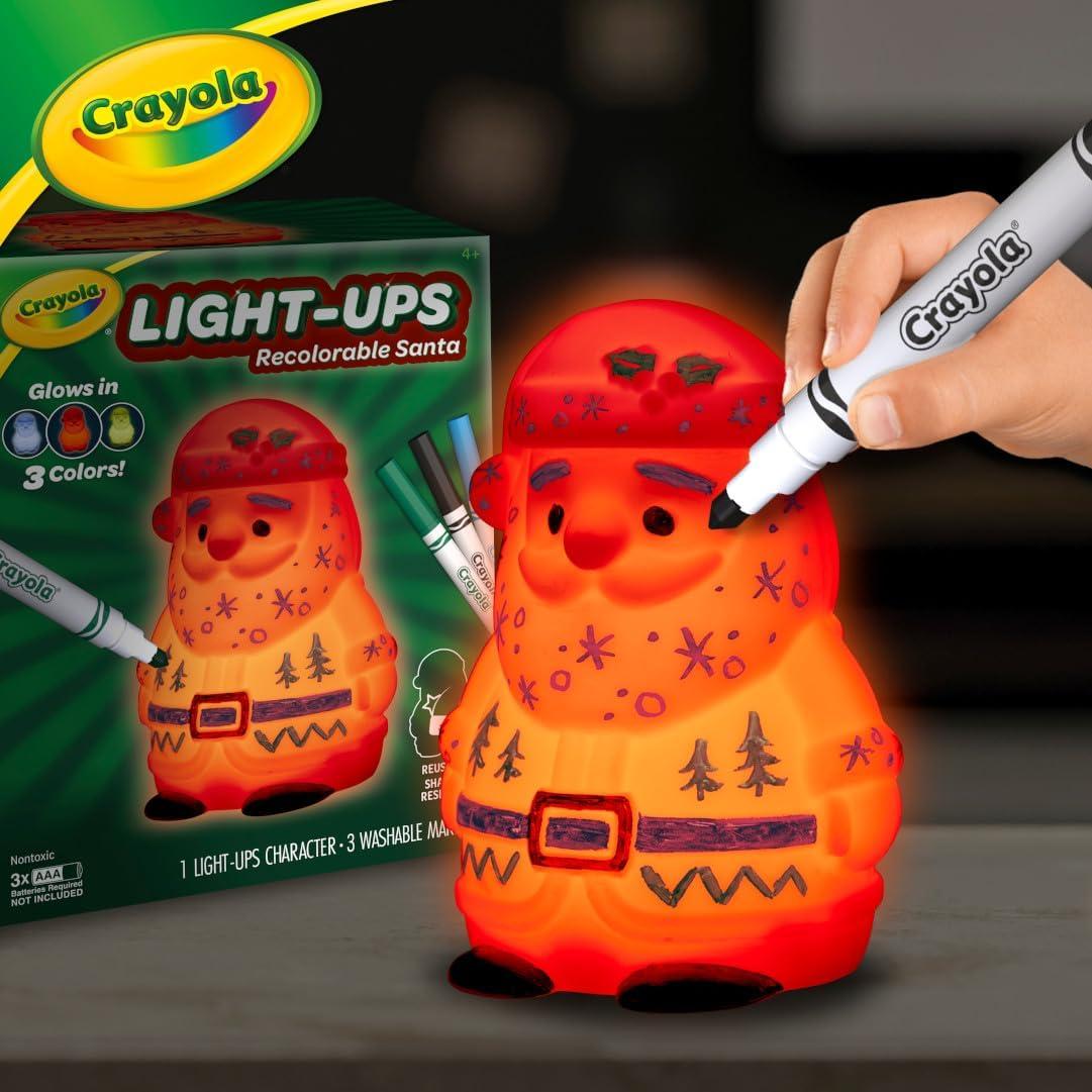 imageCrayola LightUps  Easter Bunny Light Up Toy Bunny Reusable Coloring Toy Easter Decor Easter Crafts ampamp Basket Stuffers Bunny Toy for Kids 4Santa