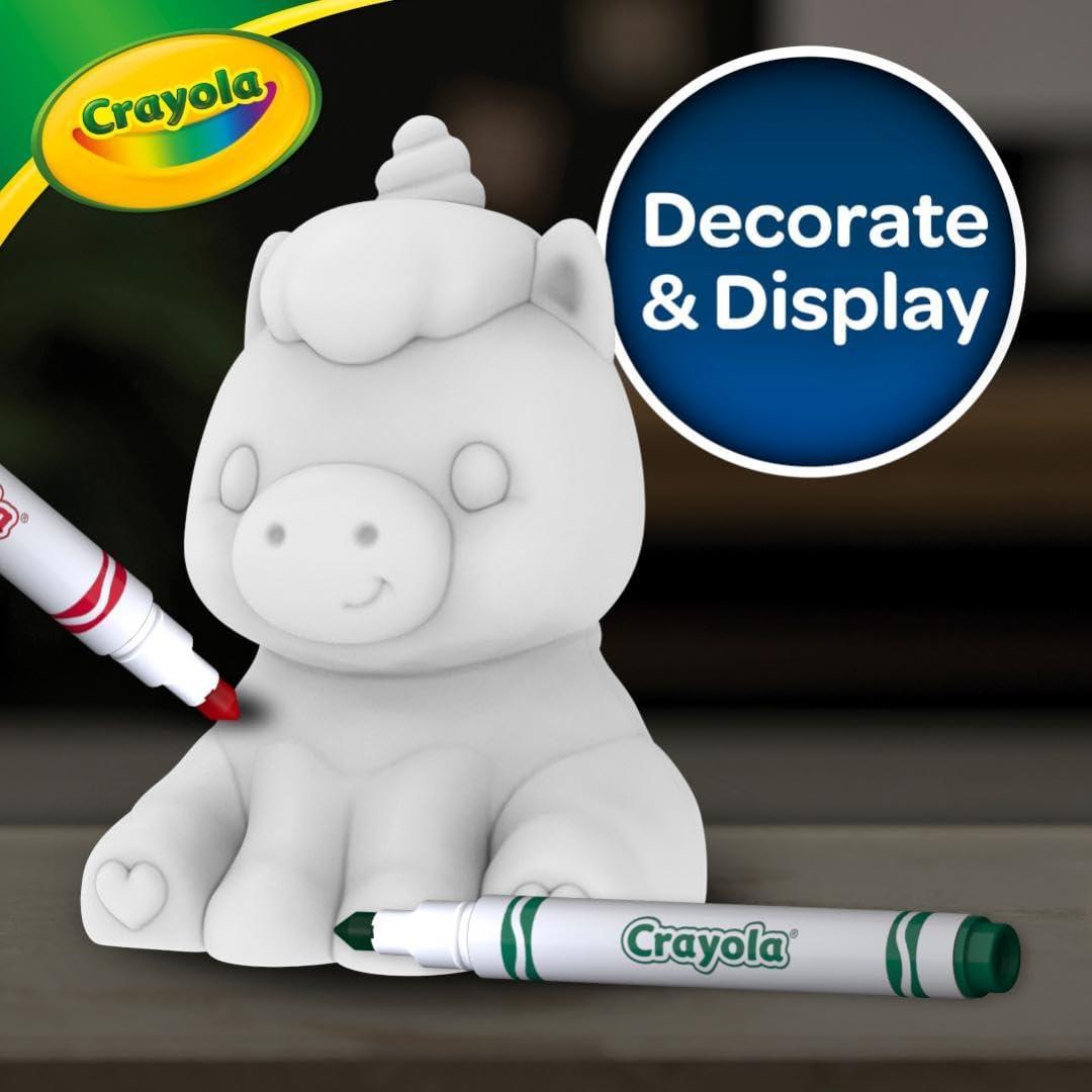 imageCrayola LightUps  Easter Bunny Light Up Toy Bunny Reusable Coloring Toy Easter Decor Easter Crafts ampamp Basket Stuffers Bunny Toy for Kids 4Unicorn Figure