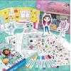 imageCrayola Color Wonder Gabbys Dollhouse Activity Kit Mess Free Coloring Set for Toddlers Travel Activities Toddler Toys Gifts for Girls ampamp BoysGabbys Dollhouse Activity Kit