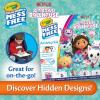 imageCrayola Color Wonder Gabbys Dollhouse Activity Kit Mess Free Coloring Set for Toddlers Travel Activities Toddler Toys Gifts for Girls ampamp BoysGabbys Dollhouse Activity Kit