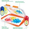 imageCrayola Mess Free Finger Painting Station Washable Finger Paint for Toddlers Arts ampamp Crafts Set Sensory Activity Art Travel Toy Gift for Toddlers 11 Count Pack of 1