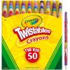 imageCrayola Mini Twistables Crayons for Kids 50ct Cute School Supplies for Girls ampamp Boys Toddler Crayons for Coloring Books Back to School Gifts for Kids
