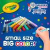 imageCrayola Pip Squeaks Skinnies Washable Marker Set 16ct Mini Markers for Toddlers Thin Coloring Supplies for Kids Toddler Back to School Essentials1 Count Pack of 2