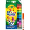 imageCrayola Pip Squeaks Skinnies Washable Marker Set 16ct Mini Markers for Toddlers Thin Coloring Supplies for Kids Toddler Back to School Essentials1 Count Pack of 1