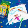 imageCrayola Pip Squeaks Skinnies Washable Marker Set 16ct Mini Markers for Toddlers Thin Coloring Supplies for Kids Toddler Back to School Essentials1 Count Pack of 2