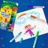 imageCrayola Pip Squeaks Skinnies Washable Marker Set 16ct Mini Markers for Toddlers Thin Coloring Supplies for Kids Toddler Back to School Essentials1 Count Pack of 1