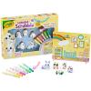 imageCrayola Scribble Scrubbie Pets Spray Boutique Airbrush Art Set for Kids DIY Crafts for Toddlers Kids Toys Gifts for Girls ampamp Boys Ages 3Baby Pets