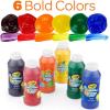 imageCrayola Washable Finger Paints 6ct Toddler Paint Set Nontoxic Finger Paint for Kids Arts ampamp Crafts Supplies for Toddlers Teacher Classroom Must Have Amazon ExclusivePaints