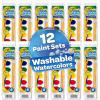 imageCrayola Washable Watercolor Paint Sets for Kids 12ct Bulk Classroom Art Supplies for Preschool ampamp Kindergarten Classroom Learning Activities for ToddlersWatercolors