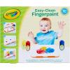 imageCrayola Mess Free Finger Painting Station Washable Finger Paint for Toddlers Arts ampamp Crafts Set Sensory Activity Art Travel Toy Gift for Toddlers 11 Count Pack of 1