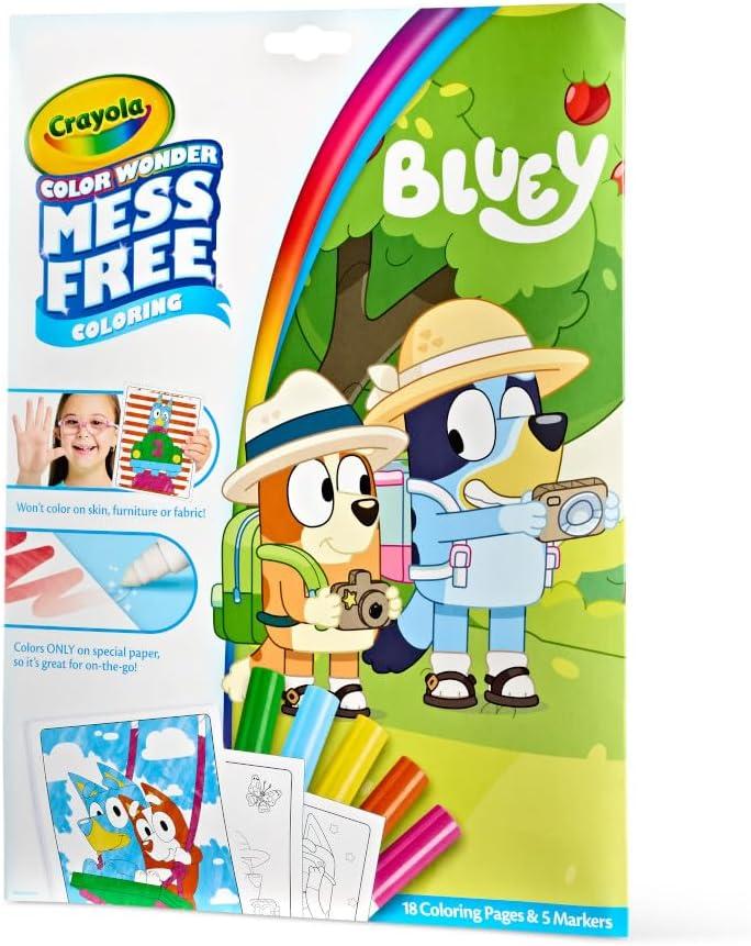 imageCrayola Baby Shark Color Wonder Pages Mess Free Coloring for Toddlers Coloring Activity Travel Activities Toddler Toys ampamp Gifts 3Bluey Coloring Book