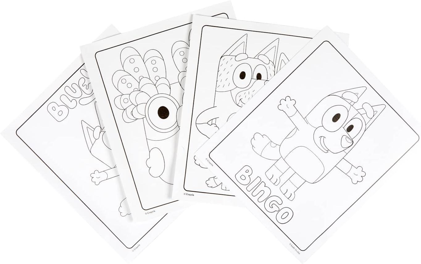 imageCrayola Baby Shark Color Wonder Pages Mess Free Coloring for Toddlers Coloring Activity Travel Activities Toddler Toys ampamp Gifts 3Bluey Coloring Book