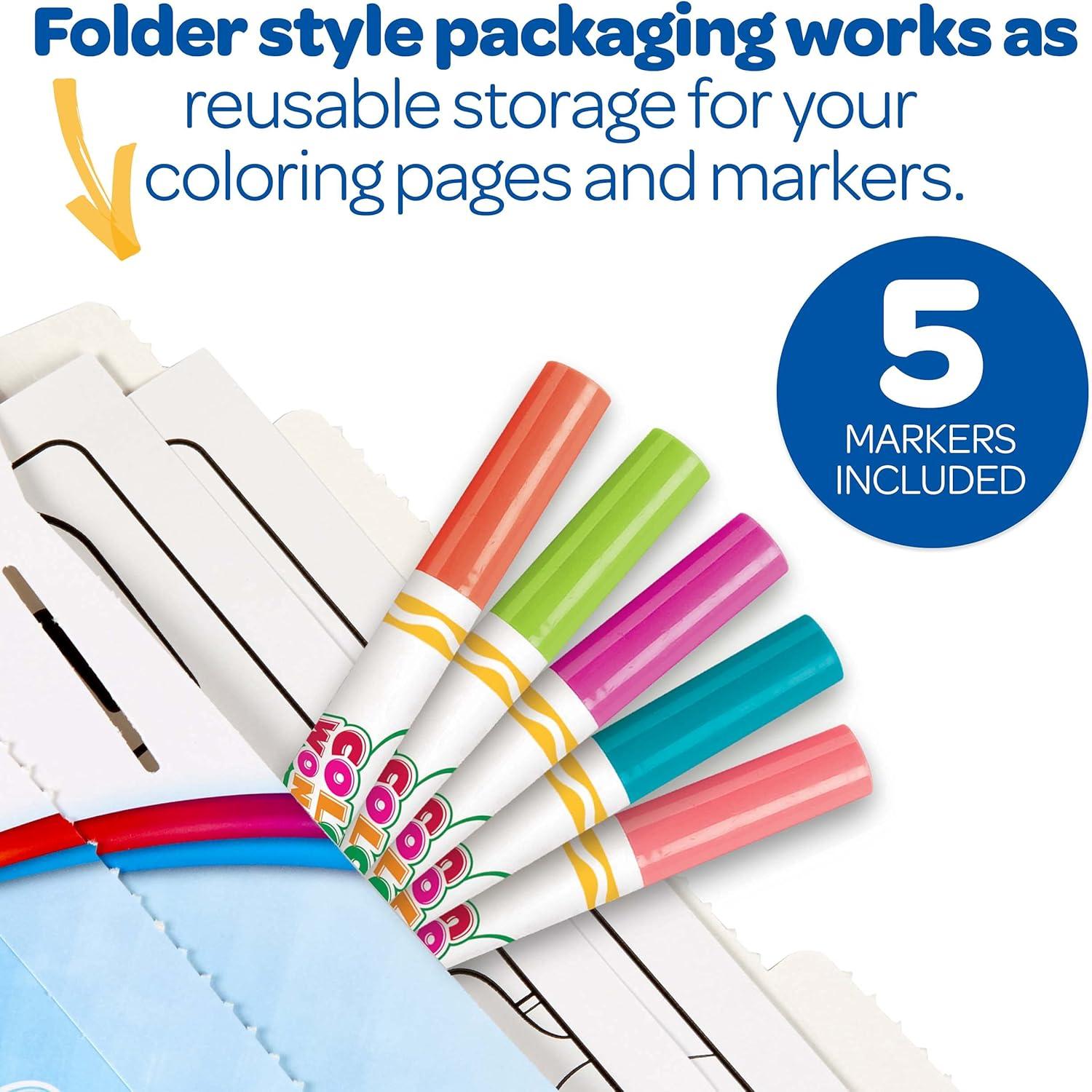 imageCrayola Baby Shark Color Wonder Pages Mess Free Coloring for Toddlers Coloring Activity Travel Activities Toddler Toys ampamp Gifts 3Prehistoric Pals