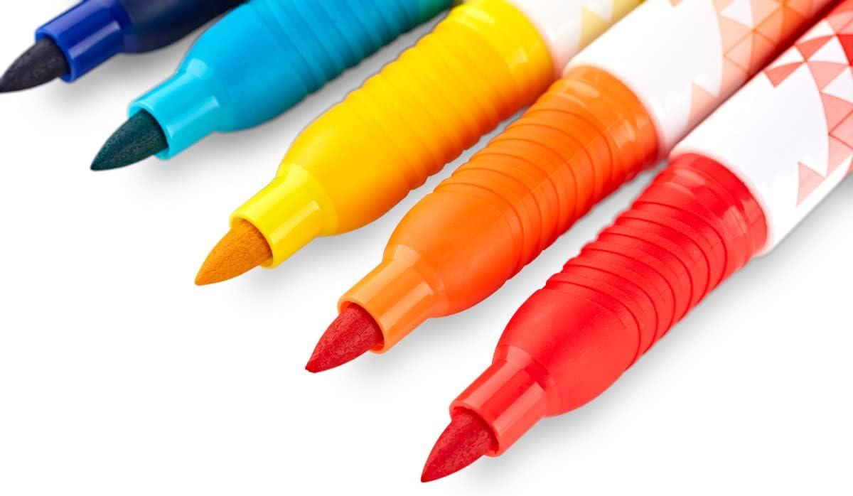 imageCrayola Dual Chisel Tip ampamp Brush Markers 12ct Markers for Adults Art Marker Set Coloring Supplies Gifts for Teens ampamp Adults1 Count Pack of 1