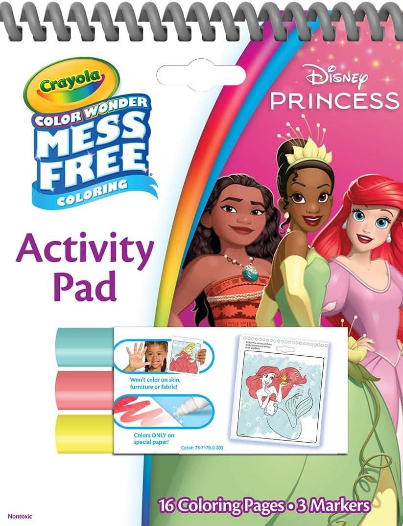 imageCrayola Frozen Color Wonder Coloring Set 18 Mess Free Frozen Coloring Pages for Toddlers Frozen Toys for Kids Toddler GiftsDisney Bundle
