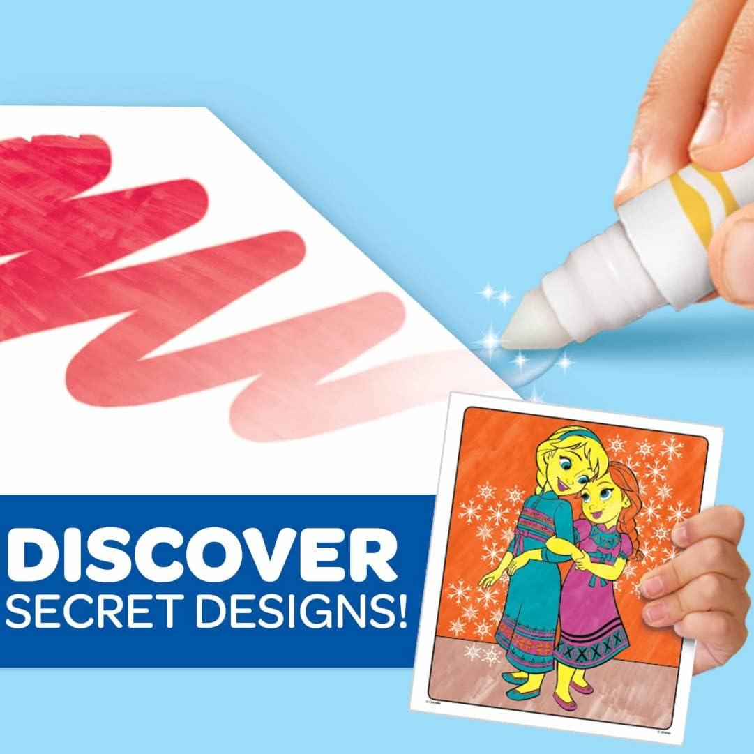 imageCrayola Frozen Color Wonder Coloring Set 18 Mess Free Frozen Coloring Pages for Toddlers Frozen Toys for Kids Toddler GiftsFrozen 2