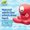 imageCrayola Air Dry Clay Classic Colors Bulk 4 Set of 25 lb Resealable Buckets Modeling Clay Alternative for Kids