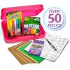 imageCrayola All That Glitters Art Case 50pcs Glitter Crayons ampamp Coloring Supplies Kids Art Set Gifts for Girls ampamp Boys Ages 5