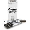imageCrayola Broad Line Markers  Black 12ct Markers for Kids Bulk School Supplies for Teachers Nontoxic Marker Refill with Reusable BoxBlack