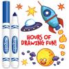 imageCrayola Broad Line Markers  Black 12ct Markers for Kids Bulk School Supplies for Teachers Nontoxic Marker Refill with Reusable BoxBlue
