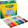 imageCrayola Broad Line Markers 12 Count Washable Markers for Kids Assorted Back to School Essentials Teacher Classrooms Must Have School Supplies 3
