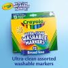 imageCrayola Broad Line Markers 12 Count Washable Markers for Kids Assorted Back to School Essentials Teacher Classrooms Must Have School Supplies 3