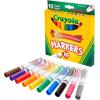 imageCrayola Broad Line Markers 12pk Bulk School Coloring Markers for Kids Teacher Classroom Must Haves Back to School Essential Supplies for Preschool ampamp Kindergarten10 Count Pack of 12
