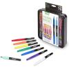 imageCrayola Brush ampamp Detail Dual Tip Marker Set 16 Markers 32 Colors Adult Coloring Markers Gifts for Teens ampamp AdultsBlending Markers