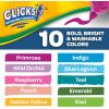 imageCrayola Clicks Retractable Tip Marker Set for Kids 10ct Markers For School Long Lasting Coloring Book Supplies No Dry Back to School Essentials 6GreenBlueRed