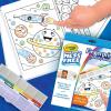 imageCrayola Color Wonder Mess Free Fingerprint Ink Painting Activity Set Finger Painting Alternative Toddler Coloring Travel Activity Gift for Toddlers