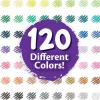 imageCrayola Colored Pencils Set for Kids 120ct Bulk Art Supplies for Kids Back to School Essentials Teacher Classroom Must Haves Coloring Book Pencils1 Count Pack of 1