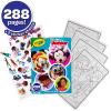imageCrayola Coloring Book Big Book of Disney Animation 288 Coloring Pages Gift for Kids Age 3 4 5 6Disney Jr