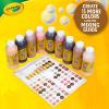 imageCrayola Colors Of The World Washable Paint  8oz 9ct Bulk Skin Tone Paint Kids Arts ampamp Crafts Supplies For Teachers ampamp Classrooms