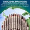 imageCrayola Colors of The World Bulk Crayon Classpack 480ct 24 Skin Tone Crayon Colors Classroom Supplies for Teachers Ages 31 Count Pack of 1