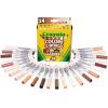 imageCrayola Colors of the World Markers  6 Pack 24ct Bulk Skin Tone Marker Set for Kids Art Marker Classroom Must Have Ages 31 Count Pack of 1