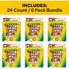 imageCrayola Colors of the World Markers  6 Pack 24ct Bulk Skin Tone Marker Set for Kids Art Marker Classroom Must Have Ages 31 Count Pack of 1