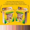 imageCrayola Colors of the World Markers  6 Pack 24ct Bulk Skin Tone Marker Set for Kids Art Marker Classroom Must Have Ages 31 Count Pack of 1