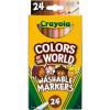 imageCrayola Colors of the World Markers 24 Count24 Count Pack of 1