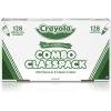 imageCrayola Crayons and Washable Markers Classpack 256ct Bulk Back to School Supplies for Teachers Essential Teacher Classroom Must Haves