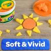 imageCrayola Dough  Purple 3lb Bulk Modeling Dough for Kids Clay Alternative Resealable Tub Ages 3 Great for Kids Arts ampamp CraftsOrange