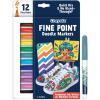 imageCrayola Dual Chisel Tip ampamp Brush Markers 12ct Markers for Adults Art Marker Set Coloring Supplies Gifts for Teens ampamp Adults1 Count Pack of 1