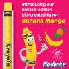 imageCrayola FlaVorIce Popsicle Variety Pack of 2 Oz Freezer Bars Assorted Flavors Banana Mango Strawberry Berry Punch Orange Grape LemonLime 96 CountCrayola 96ct  2oz