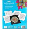 imageCrayola Floral Adult Coloring Book 40pgs Flower Adult Coloring Pages Stress Relief Activity Mindfulness Gift for Teens ampamp Adults 9Mandala