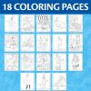 imageCrayola Frozen Color Wonder Coloring Set 18 Mess Free Frozen Coloring Pages for Toddlers Frozen Toys for Kids Toddler GiftsFrozen 2