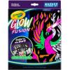 imageCrayola Glow Fusion Glow in The Dark Coloring Set with Markers Alien ampamp Monster Coloring Pages Gift for KidsDeluxe
