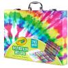 imageCrayola Inspiration Art Case Coloring Set  TieDye 140ct Art Supplies Set For Kids Drawing Kit Travel Gift for Girls ampamp Boys Ages 5 Amazon Exclusive