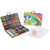 imageCrayola Inspiration Art Case Coloring Set  TieDye 140ct Art Supplies Set For Kids Drawing Kit Travel Gift for Girls ampamp Boys Ages 5 Amazon Exclusive