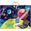 imageCrayola Inspiration Art Case Coloring Set 140pc Space Theme  Art Kit for Kids Crayons Markers Pencils Gift for Boys ampamp Girls Ages 5 6 7 8 Amazon ExclusiveSpace