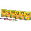 imageCrayola Jumbo Crayons Bulk 6 Sets of 16 Large Crayons for Toddlers ampamp Kids School Supplies Gifts Amazon Exclusive1 Count Pack of 6