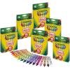 imageCrayola Jumbo Crayons Bulk 6 Sets of 16 Large Crayons for Toddlers ampamp Kids School Supplies Gifts Amazon Exclusive16 Count Pack of 6
